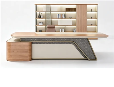 Ornate Executive Desk-Customized Manufacturing Based On Drawings And Samples