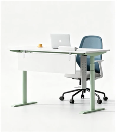 Painted Height Adjustable Desk