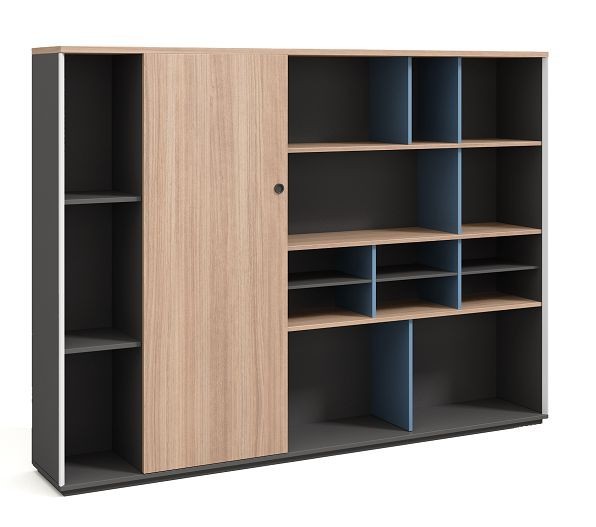 Bookcase Console With Doors factory