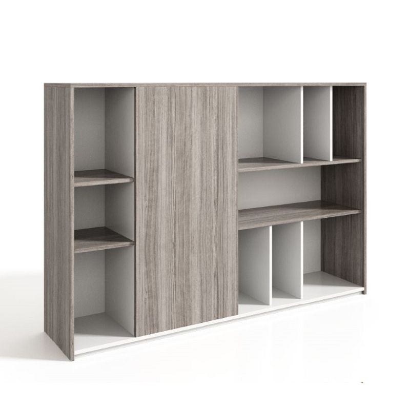Bookcase Console with Doors
