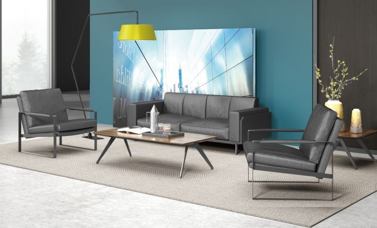 Leather Like Microfiber Sofa factory