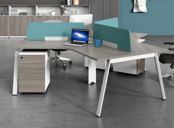 Office Desk With Privacy Panel factory