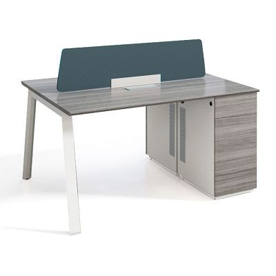 Office Desk with Privacy Panel