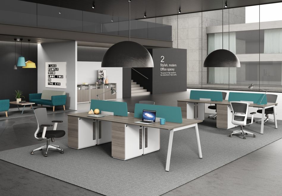 Office Desk With Privacy Panel high quality