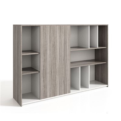 Bookcase Console with Doors