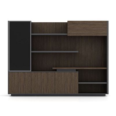 Wood Veneer Bookshelf